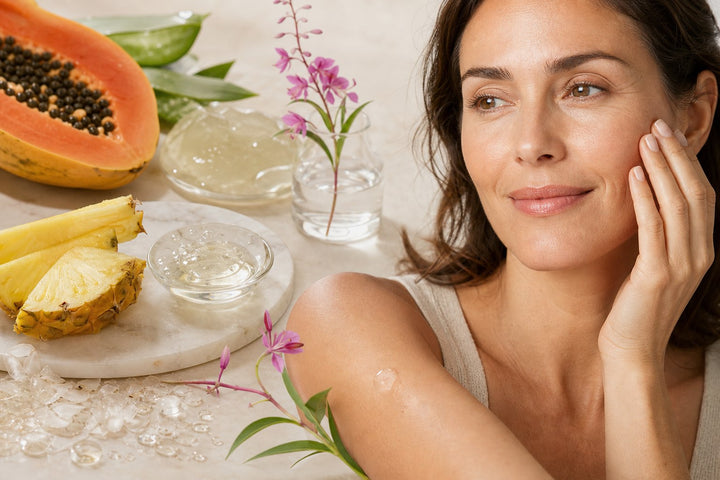 Enzyme Exfoliation for Sensitive Skin: What Papain and Bromelain Actually Do