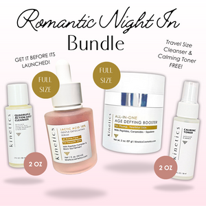 Romantic Night In Bundle with "Coming Soon" Lactic Acid Exfoliating Serum