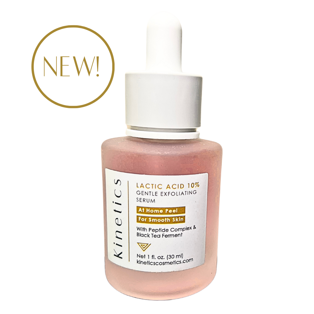 Lactic Acid Exfoliating Night Time Serum – Kinetics Cosmetics