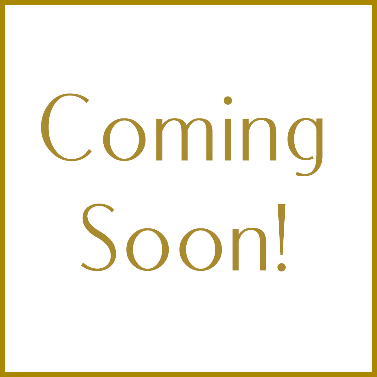 Coming Soon